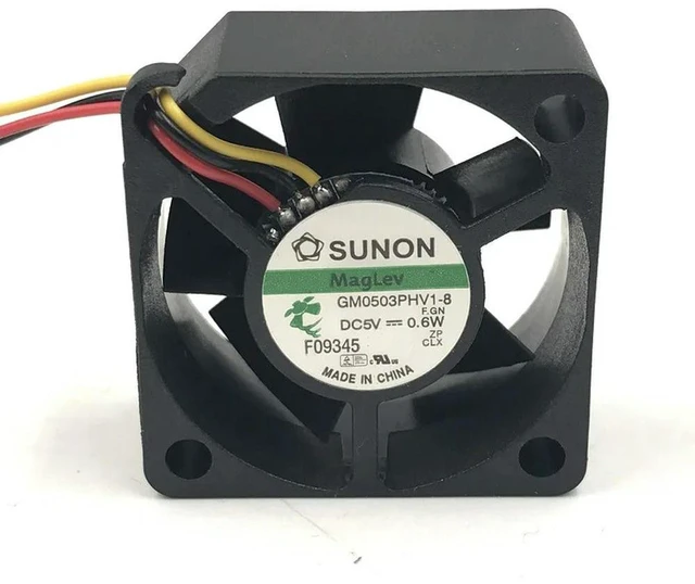 Alt view image 2 of 3 - AJMRTC GM0503PHV1-8 Cooling Fan Replacement for GM0503PHV1-8, 3015 30x30x15mm DC 5V 0.6W Silent Maglev Motor Axial Fan for Small Electronics, Router, Mini Equipment Heat Dissipation