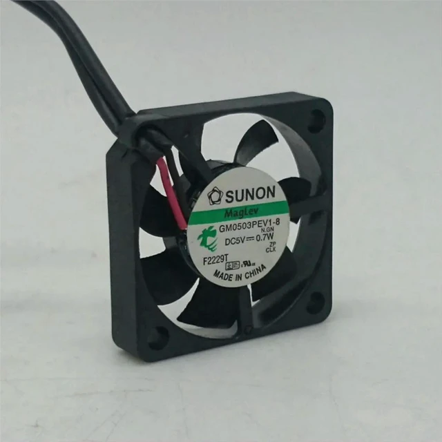 Alt view image 3 of 3 - AJMRTC GM0503PEV1-8 Cooling Fan Replacement for GM0503PEV1-8, Slim 6mm Thickness 3006 30x30x6mm DC 5V 0.7W Brushless Axial Fan, Silent Mini Cooling Fan for Small Electronic Devices Heat Dissipation