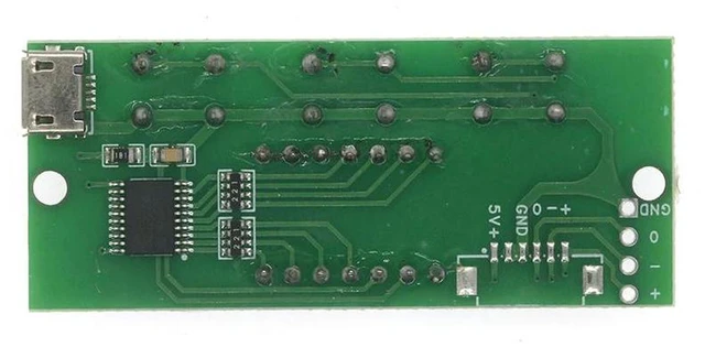 Alt view image 3 of 3 - AJMRTC 6-Digit Red Digital Counter Module, DC 5V Micro USB Powered Add Subtract Counting Board, 0-999999 Range with Power-off Memory Function, Digital Tally Counter Module for Industrial Counting, DIY