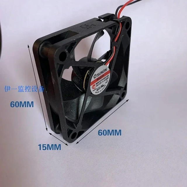 Alt view image 2 of 3 - AJMRTC HA60151V4-000C-999 Cooling Fan Replacement, 6015 60x60x15mm 6CM DC 12V 0.90W Maglev Axial Fan, Low Noise Silent MagLev Bearing Cooling Fan for Power Supply, Small Electronic Equipment Heat Diss