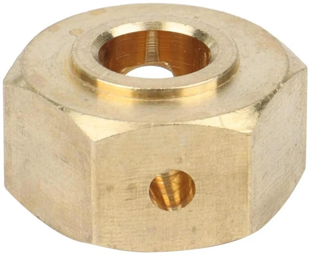 Alt view image 2 of 3 - AJMRTC 8Pcs 12mm Hex Wheel Hub Adapter, Brass RC Crawler Upgrade Parts for Yikong YK4102 YK4103 YK4082 YK6101, Heavy Duty Wheel Connector for RC Car Modification Accessories