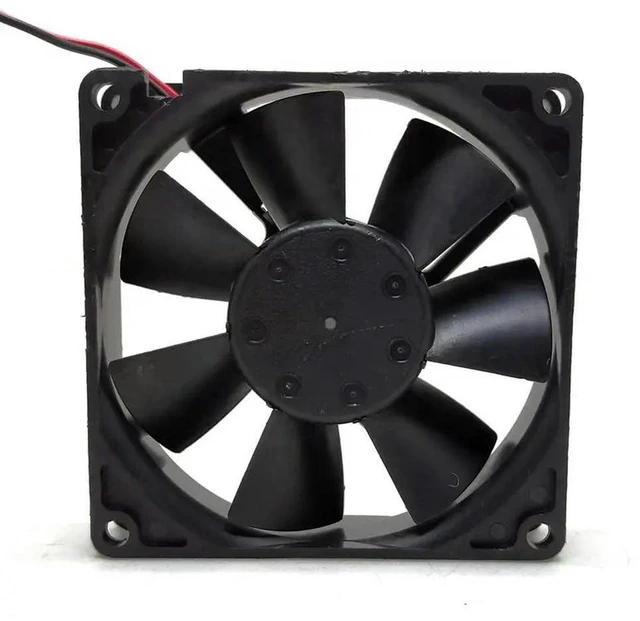 Alt view image 2 of 3 - AJMRTC 8020 DC Axial Cooling Fan Replacement for 3108NL-05W-B50, 80x80x20mm 8CM 24V 2-Wire Ball Bearing Fan for Copier, Converter, Chassis Cabinet Industrial Heat Dissipation