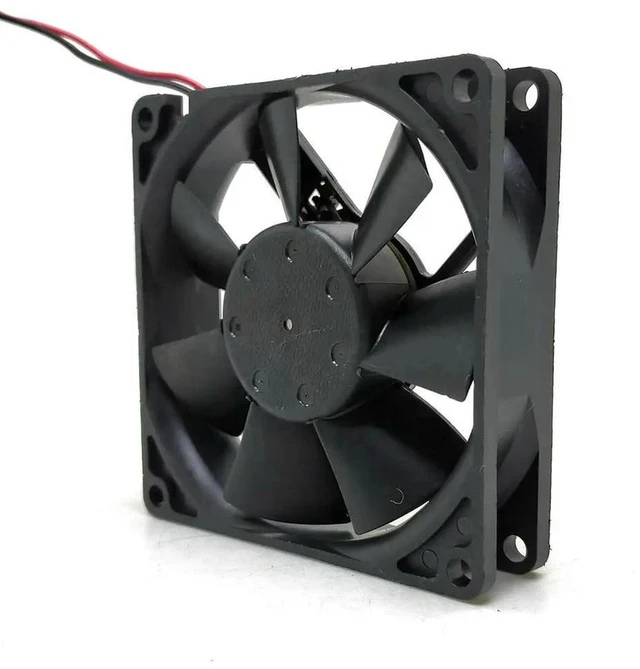 Alt view image 3 of 3 - AJMRTC 8020 DC Axial Cooling Fan Replacement for 3108NL-05W-B50, 80x80x20mm 8CM 24V 2-Wire Ball Bearing Fan for Copier, Converter, Chassis Cabinet Industrial Heat Dissipation