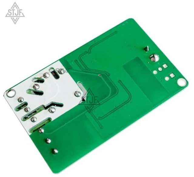 Alt view image 2 of 3 - AJMRTC Green ESP8266 Network Relay Module, 10A 220V AC Relay Board, DC 7V~30V Input Wireless WIFI Relay Switch Module for Smart Home Automation Remote Control Electronic Projects