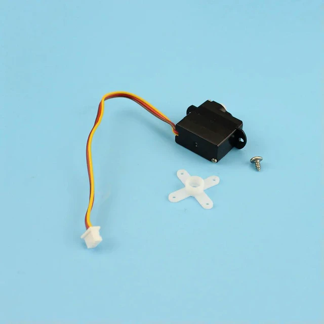 Alt view image 2 of 3 - AJMRTC 2Pcs RC Aircraft Steering Gear Servo, Replacement Spare Parts Accessories for Wltoys XK A210 A220 A500 RC Airplane