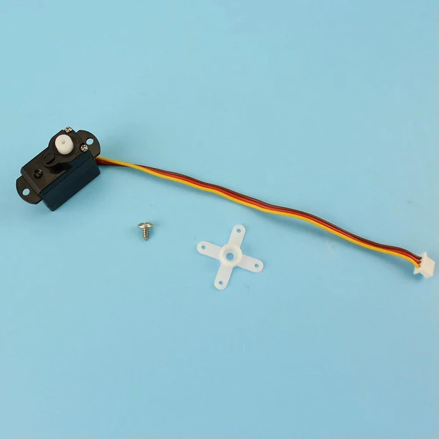 Alt view image 3 of 3 - AJMRTC 2Pcs RC Aircraft Steering Gear Servo, Replacement Spare Parts Accessories for Wltoys XK A210 A220 A500 RC Airplane