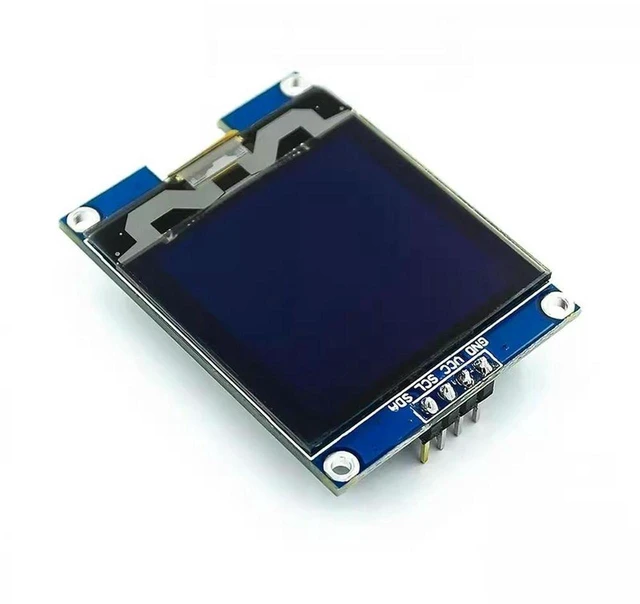 Main image of AJMRTC 1.5 Inch 128x128 OLED Display Screen Module, 4 Pin IIC I2C Interface OLED Shield for Arduino DIY Electronic Projects