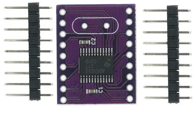Alt view image 2 of 3 - AJMRTC CJMCU-1232 ADS1232 IPWR 24-Bit Ultra Low Noise ADC Module, Analog to Digital Converter for STM32 Microcontroller DIY Projects