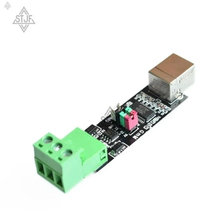 Alt view image 3 of 3 - AJMRTC USB 2.0 to TTL RS485 Serial Converter Adapter, FT232RL SN75176 Chip Dual Function Module, Dual Protection USB to RS485 TTL Serial Adapter for Industrial Communication Debugging