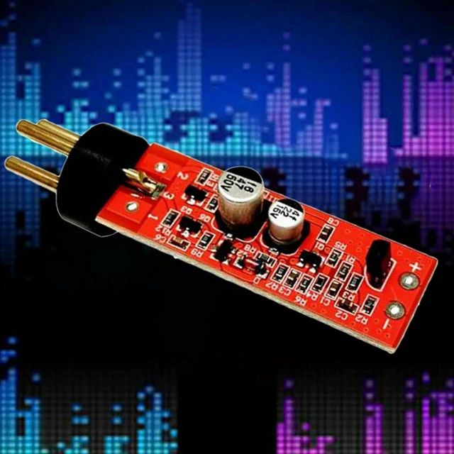 Main image of AJMRTC 2Pcs Diaphragm Condenser Microphone Circuit Board with Plug, Baby Bottle Mic DIY Repair Modified PCB Module, Replacement Sound Pickup Board for Microphone Custom Build Projects