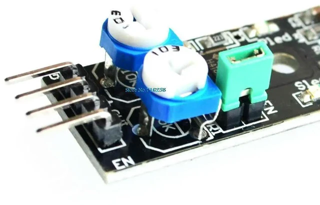 Alt view image 2 of 3 - AJMRTC 10Pcs KY-032 4Pin IR Infrared Obstacle Avoidance Sensor Module, KY032 Infrared Distance Detector Module for Smart Car Robot DIY, Obstacle Detection Electronic Project Kit
