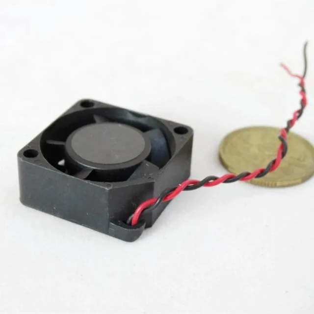 Alt view image 2 of 3 - AJMRTC Replacement Micro Cooling Fan for GM1202PFV2-8, 2510 25x25x10mm 2.5cm DC 12V 0.5W Ultra Quiet Mute Axial Fan, Small Silent Fan for Electronics, Industrial Equipment Heat Dissipation