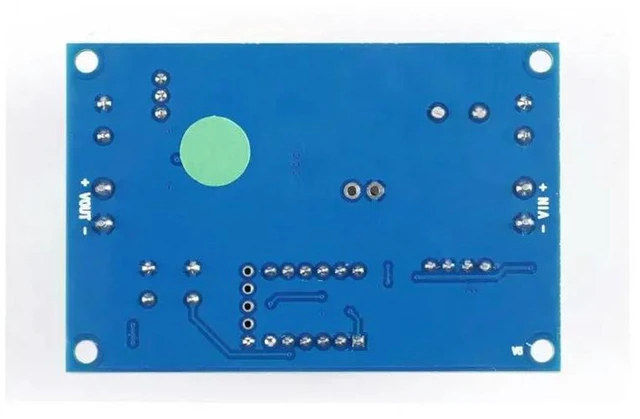 Alt view image 3 of 3 - AJMRTC XH-M411 Boost Converter Module, Adjustable DC Step Up Voltage Regulator with Digital Voltmeter Display, DC 3V-35V Input to 5V-45V Output Power Supply Module for DIY Electronic Power Conversion