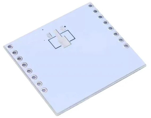 Alt view image 3 of 3 - AJMRTC ESP8266 Serial WiFi Module Adapter Plate, Breakout Board Compatible with ESP-07 ESP-08 ESP-12E, 2.54mm Pin Header Expansion Board for IoT Wireless Serial Communication Project