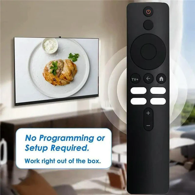 Alt view image 2 of 3 - AJMRTC XMRM-M3 Replacement Voice Remote Control, Bluetooth IR Remote for MI TV L55M6-ESG, L55M6-ARG, MDZ-24-AA, MDZ-24-A, MI TV Stick, with Voice Search & Streaming Shortcut Buttons