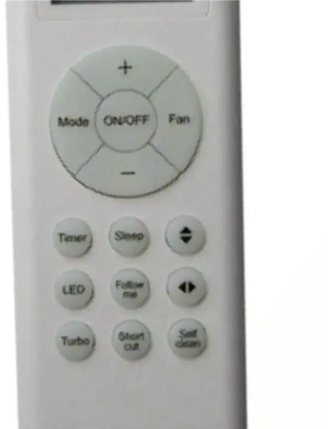 Alt view image 2 of 3 - AJMRTC 3 Pack Replacement Air Conditioner Remote Control, Compatible with Midea RG66A1/BGEF & Kaden KS09 KS12 KS18 KS24 KS28 AC, Infrared AC Controller with LCD Display