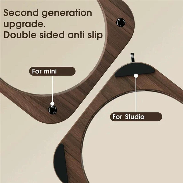 Main image of AJMRTC Desktop Base Stand for 2024 Mac Mini M4 / M4 Pro, Heightened Cooling PC Holder with External Switch Button, Dustproof Design Desktop Computer Mount Bracket