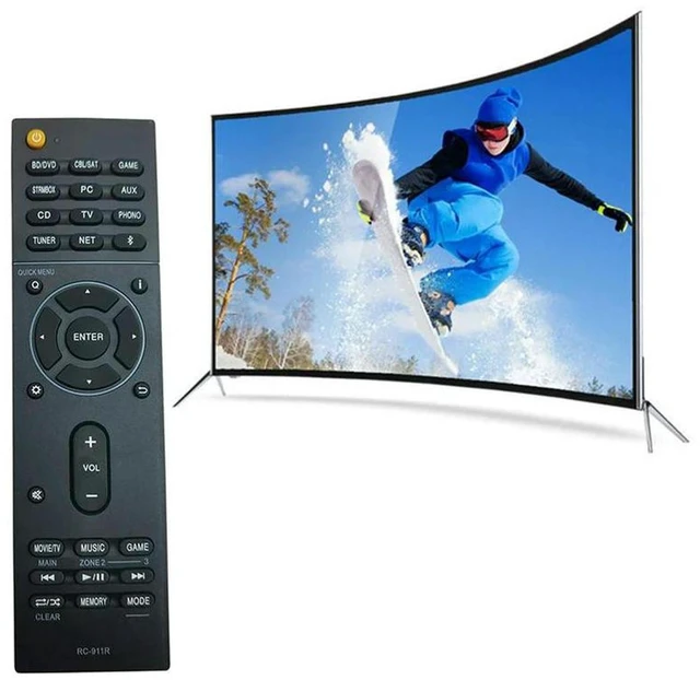 Main image of AJMRTC 2 Pack Replacement RC-911R Remote Control, Compatible with Onkyo AV Stereo Receiver TX-NR578, TX-DS787, TX-NR777, TX-NR686, HT-S7805, TX-RZ720 Home Audio System