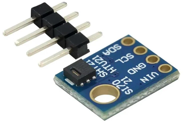 Main image of AJMRTC GY-SHT21 High Precision Humidity & Temperature Sensor Module, I2C Interface, Compatible with Si7021 GY-21 HTU21, Industrial Grade Digital Sensor for Environmental Monitoring