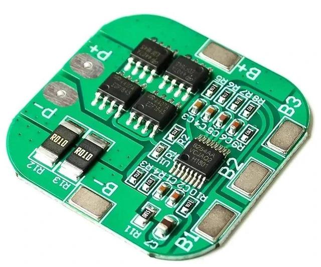 Main image of AJMRTC 4S Lithium Battery Charge Discharge Protection Board, 14.8V / 16.8V 20A Current Limiting BMS Power Supply Module for 4 Series Li-ion Battery Pack