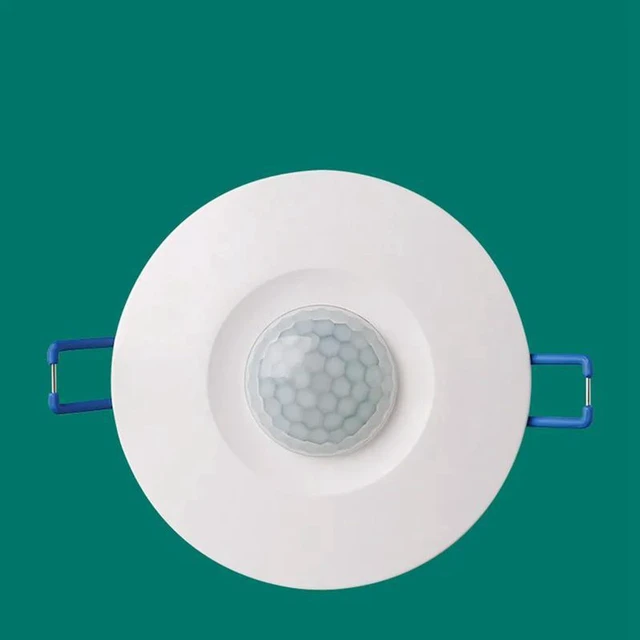 Alt view image 3 of 3 - AJMRTC 1 Pack Embedded PIR Human Body Sensor Switch AC220V Three-Wire Motion Detector, Adjustable Delay Time, Automatic On Off, Household Sensor Controller for LED Lights, Fans, Corridor Stairwell