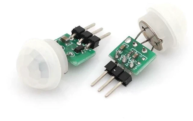 Alt view image 2 of 3 - AJMRTC AM312 Mini PIR Motion Sensor Module, Pyroelectric Infrared Human Body Detector, Automatic Induction Sensor DC2.7V-12V, Compact PIR Detector for Arduino, Smart Light, Security Alarm, Electronic