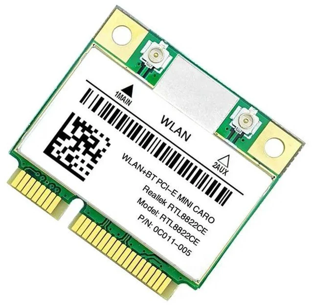Alt view image 3 of 3 - AJMRTC 3 Pack RTL8822CE Mini PCIe WiFi Card, 1200Mbps Dual Band 2.4GHz & 5GHz 802.11AC Wireless Network Adapter with Bluetooth 5.0, Support Windows 10 11, for Laptop Desktop PC Wireless Upgrade Replac