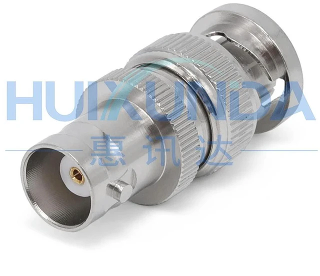 Alt view image 3 of 3 - AJMRTC BNC-JK BNC Male to Female Adapter, Q9 Male to Female RF Coaxial Connector, BNC Extension Coupler, 50 Ohm Straight Q9-JK Connector for CCTV Camera, Oscilloscope, Radio Antenna, RF Signal Test