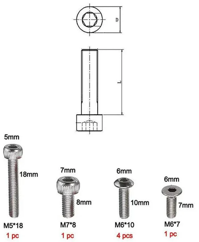 Alt view image 2 of 3 - AJMRTC 3X Aluminum MK8 Extruder Kit, Right Hand 1.75mm Filament Drive Feed Replacement, 3D Printer Extruder Upgrade Parts Compatible with Creality Ender 3, Ender 3 Pro, CR-10, CR-10S Bowden Extrusion