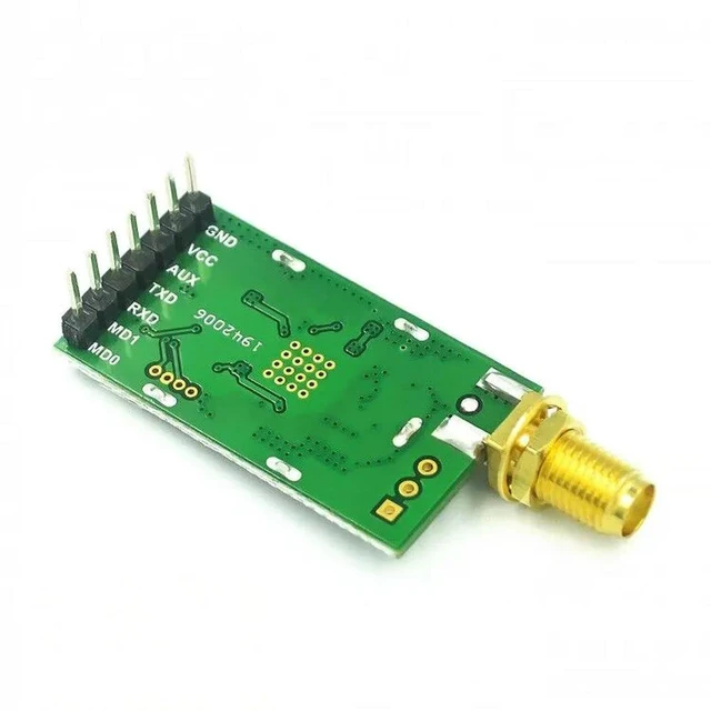 Alt view image 2 of 3 - AJMRTC SX1278 SX1276 LoRa Module, 433MHz UART Serial Port Wireless Transceiver, LoRa Spread Spectrum Communication, 3000m Long Distance Transmission Module for IoT Sensor, Smart Home, Electronic DIY