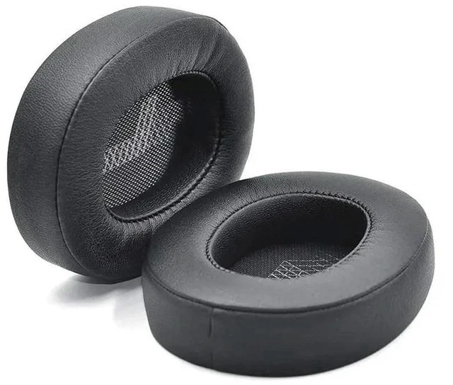 Alt view image 2 of 3 - AJMRTC 4Pcs Replacement Ear Pads for Live 500BT Over-Ear Headphones, Protein Leather Memory Foam Earpads Cushions, Soft Comfort Ear Cushion Cover for Live 500BT Headset Repair Parts
