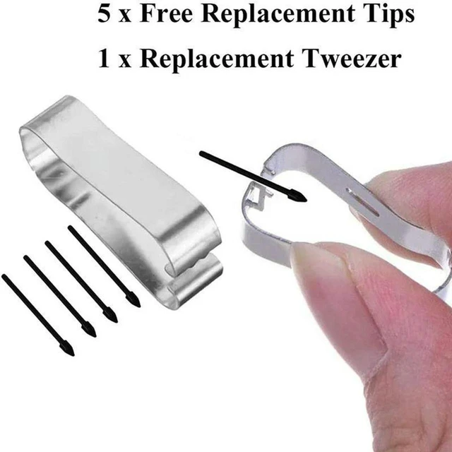 Main image of AJMRTC 10Pcs Stylus S Pen Tips Nibs with Pen Clip, White Replacement Touch S Pen Nibs, Universal Stylus Tips for Tab S7, S7+, S6 Lite, Note10, Note20, Tablet Touch Stylus Repair Spare Parts