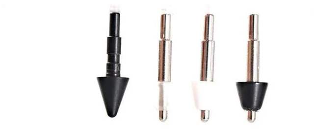 Alt view image 3 of 3 - AJMRTC 5Pcs Stylus Pen Replacement Nibs, High Sensitivity Replaceable Tablet Pencil Tips, Wear Resistant Touch Screen Pen Tips for Writing Drawing, Universal Stylus Accessory Spare Parts