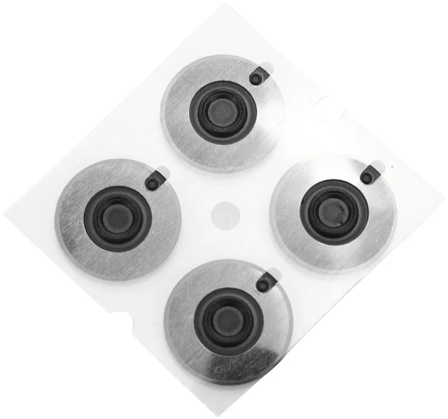 Main image of AJMRTC 16Pcs Rubber Feet Pads, Unibody Bottom Case Replacement Non-Slip Rubber Foot Stoppers for Pro 13 Inch, 15 Inch, 17 Inch Laptop Base, Laptop Bottom Repair Spare Parts