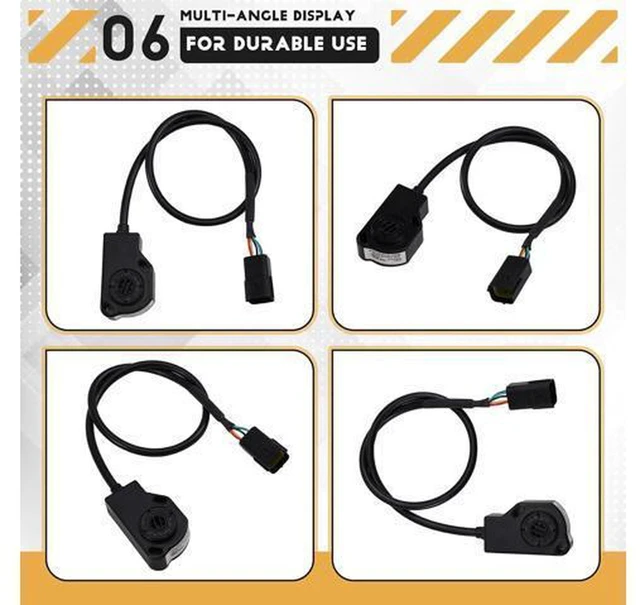 Alt view image 6 of 7 - AJMRTC HXJS-4805D Electric Accelerator Control Box, 12V-96V Input, 0-4.6V Output Electronic Throttle Sensor for Forklift, Golf Cart, Electric Vehicle, Club Car