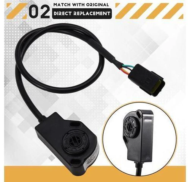 Alt view image 7 of 7 - AJMRTC HXJS-4805D Electric Accelerator Control Box, 12V-96V Input, 0-4.6V Output Electronic Throttle Sensor for Forklift, Golf Cart, Electric Vehicle, Club Car