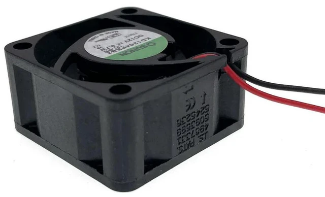 Alt view image 2 of 3 - AJMRTC 4020 Quiet Cooling Fan 40x40x20mm 40mm 4cm Replacement for KD1204PKB2, DC 12V Dual Ball Bearing Mute Brushless Mini Axial Fan for Power Supply, Router, Small Electronic Equipment Heat Dissipati
