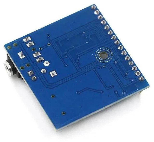 Alt view image 2 of 3 - AJMRTC MP3 Voice Playback Module, Audio Music Player Board, Voice Prompt Development Module, Support Trigger Play for Arduino, MCU, DIY Audio Project