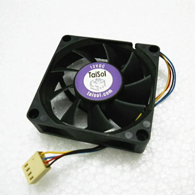 Alt view image 2 of 3 - AJMRTC 70mm Cooling Fan for Delta AFC0712DD, 70x70x20mm 7020 DC 12V 0.45A 4-Wire PWM Axial Fan, Dual Ball Bearing Replacement Fan for Servers Industrial Equipment