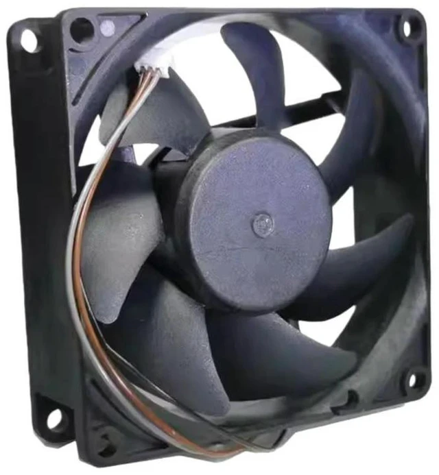 Alt view image 3 of 3 - AJMRTC 80mm Cooling Fan for BenQ EP6127A Projector Sunon EE80251S1-D170-F99, 80x80x25mm 8025 DC 12V 1.7W Quiet Axial Fan, 33dBA 9.5CFM Replacement Fan for Projector Repair