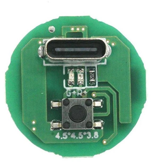 Alt view image 2 of 3 - AJMRTC 20W LED Three-Speed Drive Board, Type-C Charging Port Circuit Board, DIY Accessories for LED Light and Small Motor Control