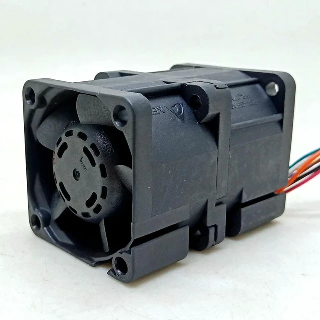 Alt view image 3 of 3 - AJMRTC TGD0412HS-00 Server Cooling Fan, 4056 40x40x56mm DC 12V 6.0A High Airflow Dual Ball Bearing Fan, PWM Speed Control, Replacement Fan for Delta, Computer Server Chassis, High Static Pressure Turb