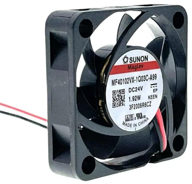 Main image of AJMRTC 3D Printer 4010 Cooling Fan MF40102VX-1Q03C-A99, DC 24V 40x40x10mm Magnetic Bearing 40mm Fan, Replacement Cooler for Extruder Hotend, BLV, Mgn Cube & Ender 3D Printers