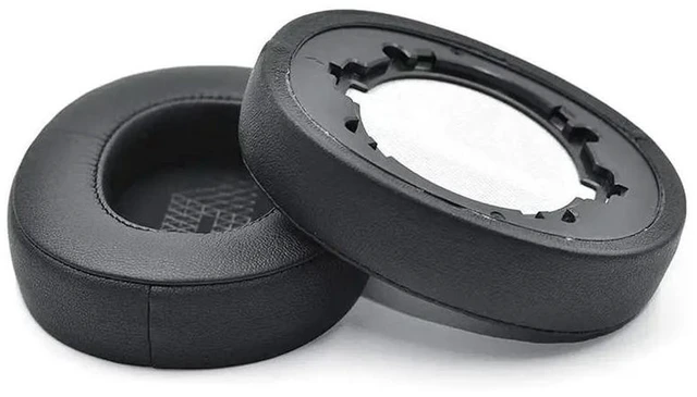 Alt view image 3 of 3 - AJMRTC 4Pcs Replacement Earpads for Live 500BT Over-Ear Headphones, Protein Leather Memory Foam Ear Cushions, Soft Comfort Ear Pads for Live 500BT Headset Repair