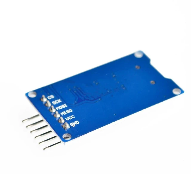 Alt view image 2 of 3 - AJMRTC Micro SD TF Card Memory Shield Expansion Board, SPI Interface MicroSD Card Reader Module, Onboard 3.3V Regulator, Data Logging Storage Module Compatible with Arduino, ESP32, Raspberry Pi Pico