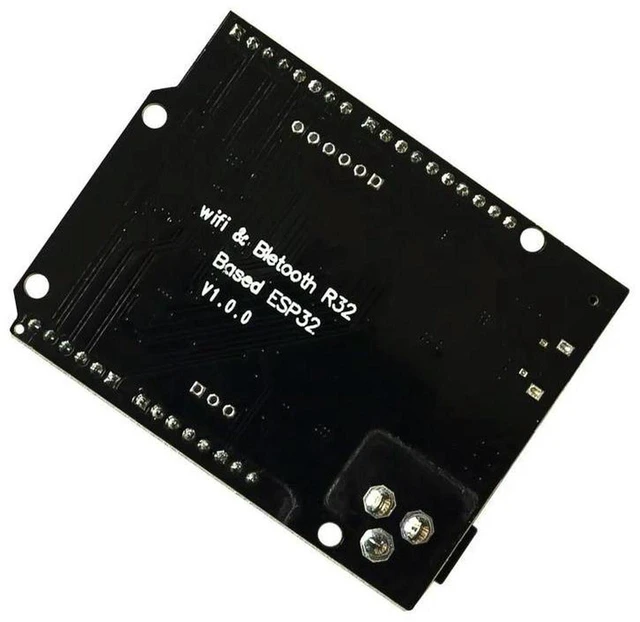 Alt view image 3 of 3 - AJMRTC ESP32 D1 R32 Bluetooth WiFi Development Board, CH340 USB Serial Chip 4M Flash, Compatible with Wemos D1 Mini & UNO R3, IoT Electronic Programming Controller Board
