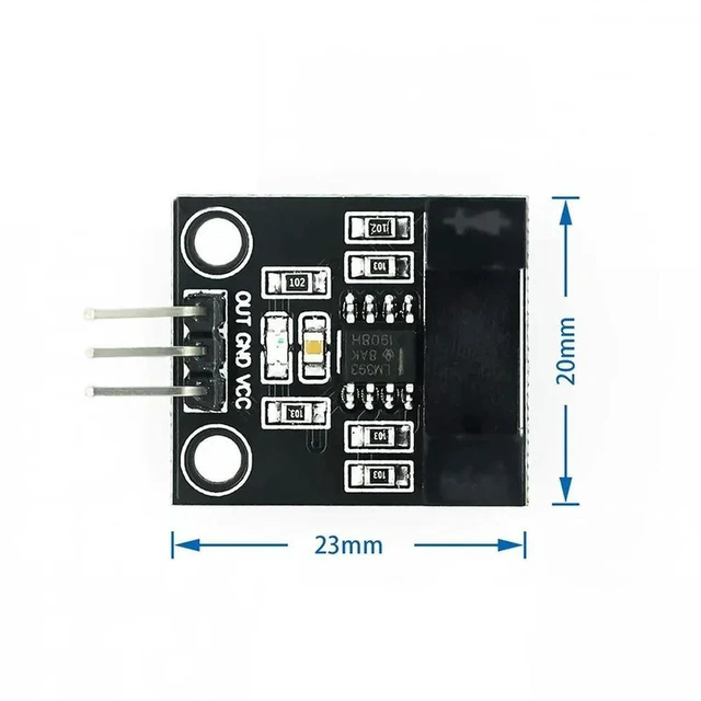 Alt view image 3 of 3 - AJMRTC Beam Photoelectric Sensor LM393 Groove Coupler Module, Electric Counter Motor Speed Test Sensor Module, Slot Optocoupler Detection Module for Arduino Electronic DIY Projects