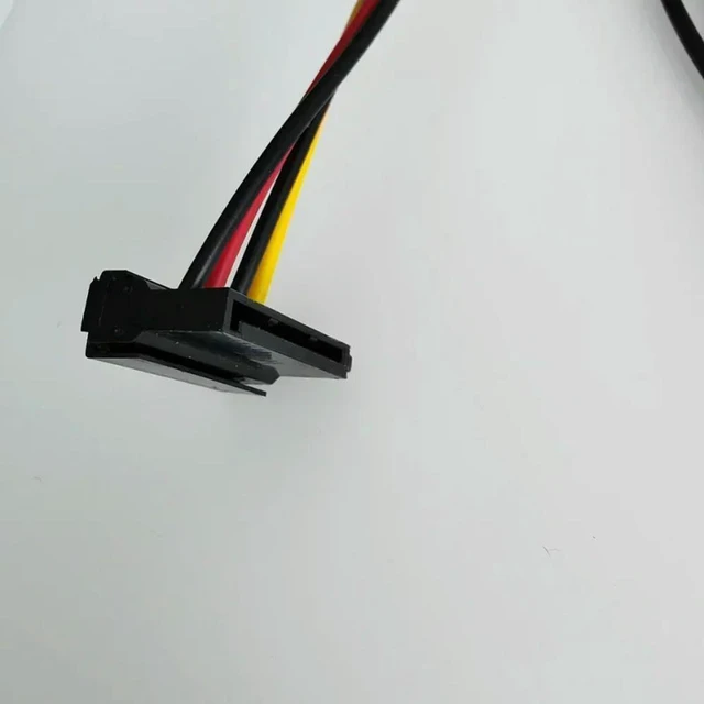 Alt view image 2 of 3 - AJMRTC 10Pin to PCI-E 8Pin (6+2P) GPU Power Cable, 2-Port SATA Power Supply Wire for DL380 G6 G7 Server Motherboard, Graphics Card & HDD Disk Driver Power Adapter Cord