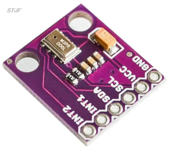 Alt view image 2 of 3 - AJMRTC MPL3115A2 I2C Barometric Pressure Altitude Temperature Sensor Module, Digital Atmospheric Pressure Altimeter Temp Detector Breakout Board for Arduino Raspberry Pi Electronic DIY Project