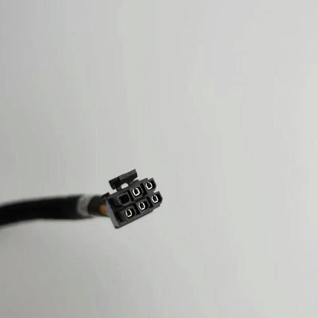 Alt view image 2 of 3 - AJMRTC 6Pin to 2-Port 15Pin SATA Power Cable Cord, 6 Pin PCIe to Dual 15Pin SATA Power Adapter Wire for Vostro 3650 3653 3655 3252 V3668 3268 3660 3250 Desktop PC SSD Hard Drive